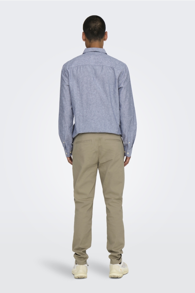 ONSNICKY PETE SLIM 0241 PANT 22031141 Chinchilla